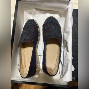 Chanel espadrilles interlocking cc wool size 36 no inclusions
